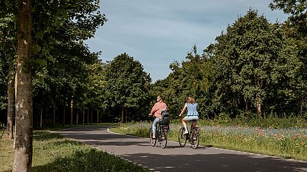 Stel fietsers op Perkstadroute
