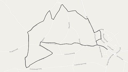 Kaart Winthagen V14 - 7,0 km
