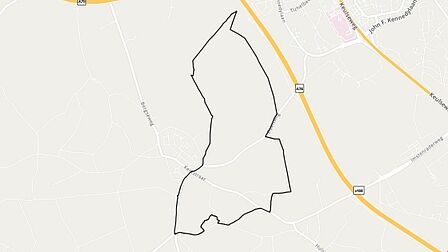 Kaart Kalkoven route V19 - 8,3 km